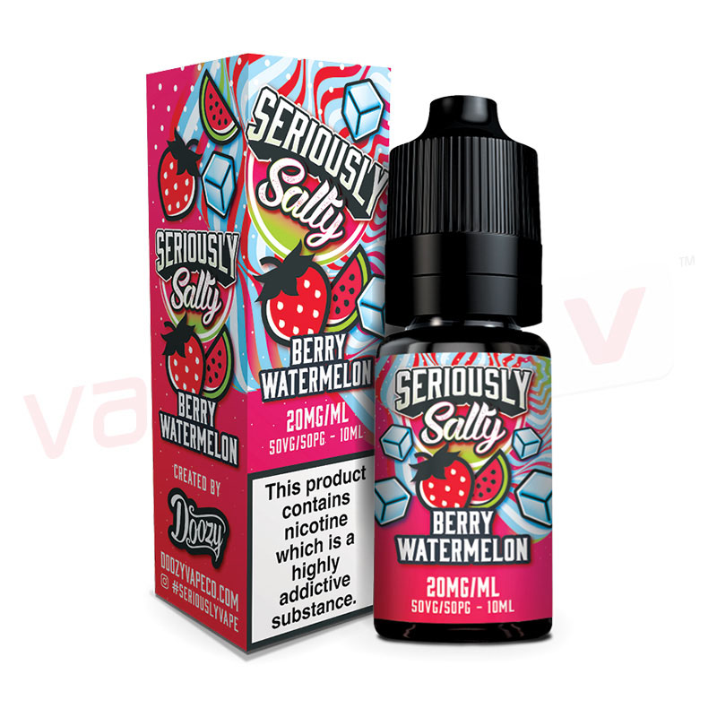 Product Image Of Berry Watermelon Seriously Salty by Doozy Vapes