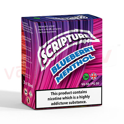 Blueberry Menthol by Scripture