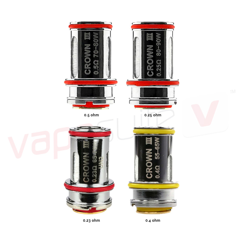 Product Image Of Crown 3 Replacement Coils By UWell