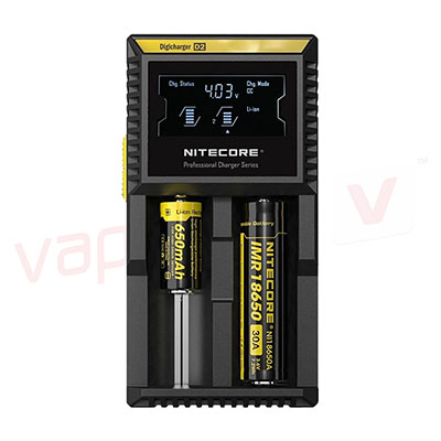 D2 Vape Battery Charger by Nitecore