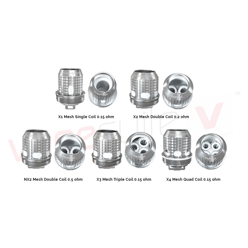 Product Image Of Fireluke Mesh X Replacement Coils by Freemax