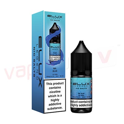 Mr  Blue Nic Salt by Elux